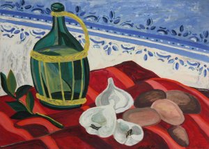 Bodegón Ajos y patatas