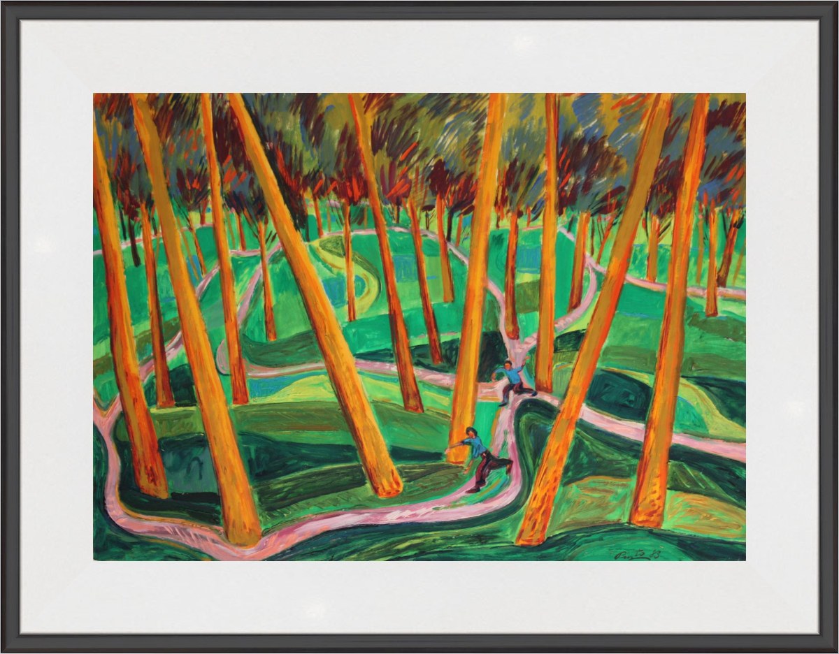 Corriendo por la casa de Campo