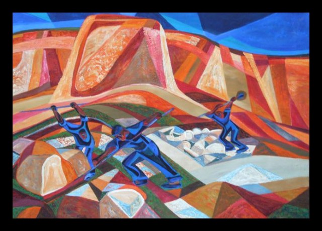 Trabajando en la cantera